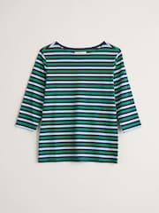 Seasalt Cornwall Blue Sailor Top - Image 5 of 6