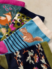 White Stuff Garden Animal Socks 4 Pack - 3의 이미지 2