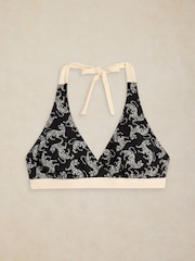 White Stuff Black Sunshine Bikini Top - Image 1 of 5