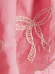 River Island Pink Embelished Hanky Hem Top & Skirt Set - Image 5 of 5