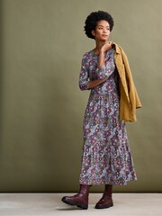 Seasalt Cornwall Purple Tor View Dress - Image 1 of 8
