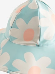 Blue Daisy Swim Hat (3mths-10yrs) - Image 5 of 5