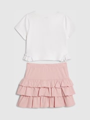 River Island White Dolphin Top & Rara Skirt Set - Image 2 of 4