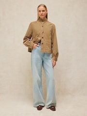 Verde - White Stuff Mila Cord Jacket - Imagem 2 de 6
