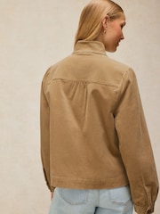 Verde - White Stuff Mila Cord Jacket - Imagem 3 de 6