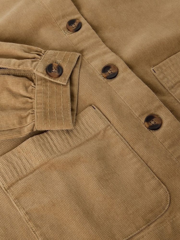 Verde - White Stuff Mila Cord Jacket - Imagem 6 de 6