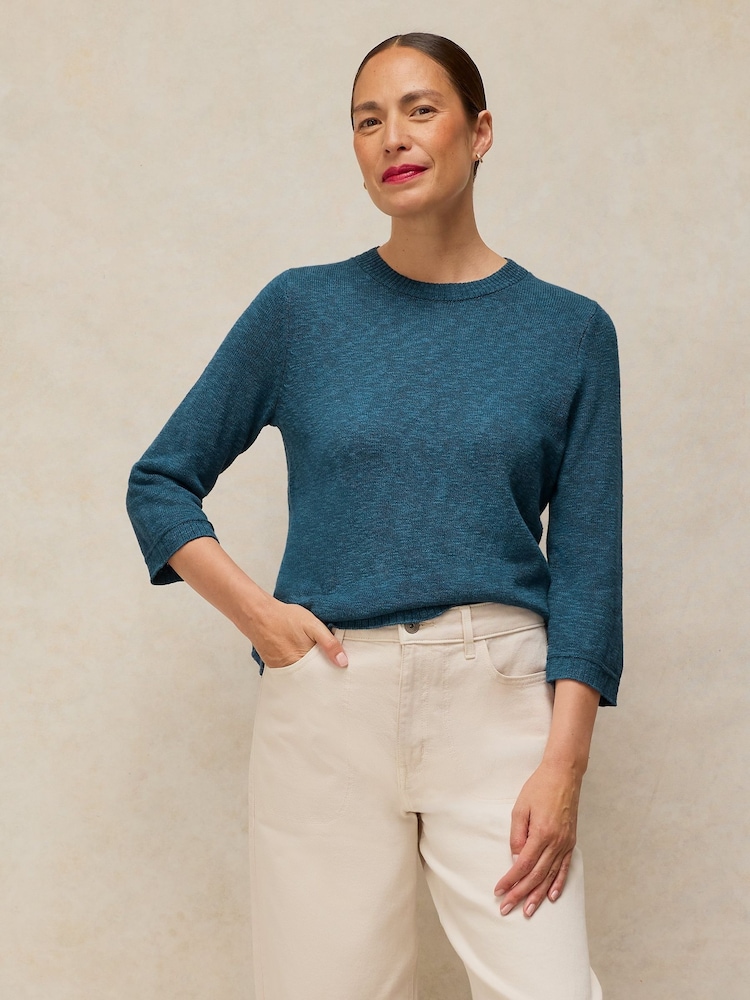 White Stuff Blue Betsy Jumper - Image 1 of 6 White Stuff Blue Betsy Jumper - Image 1 of 6