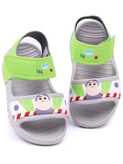 Vanilla Underground Green Kids Toy Story Character Sandals - Image 1 of 5