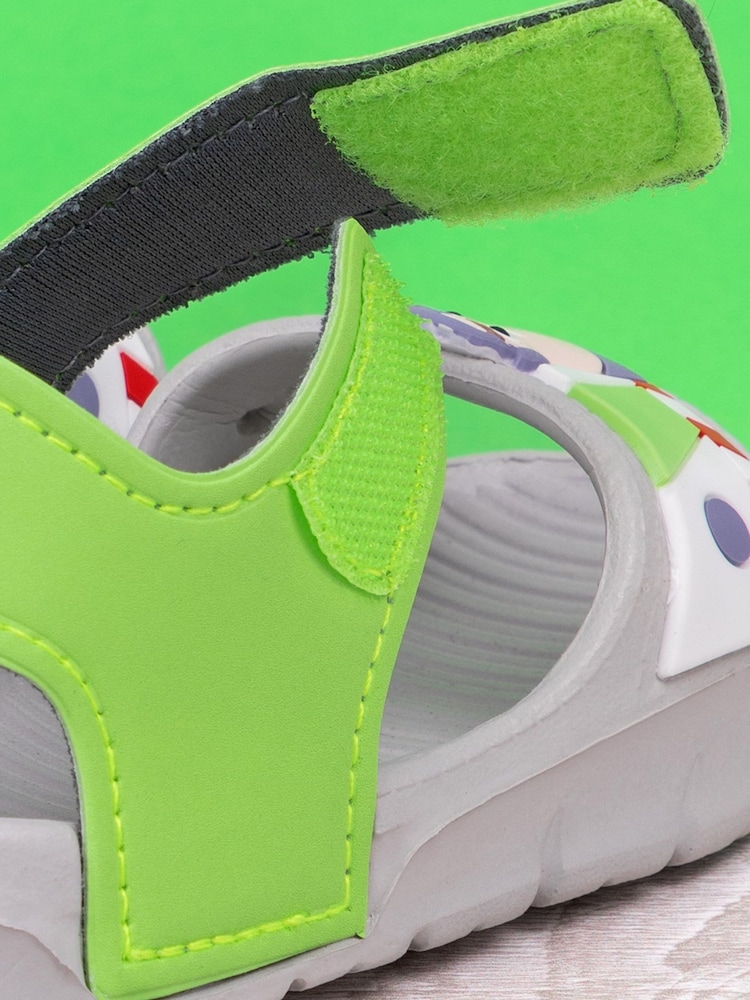 Vanilla Underground Green Kids Toy Story Character Sandals - Image 5 of 5