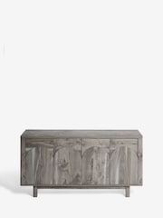 Dark Arches Mango Wood Effect Large Sideboard - Image 10 of 12
