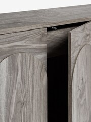 Dark Arches Mango Wood Effect Large Sideboard - Image 11 of 12
