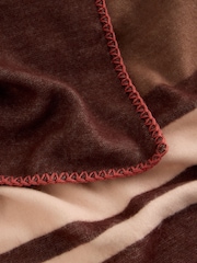 White Stuff Brown Stripe Detail Poncho - Image 5 of 5