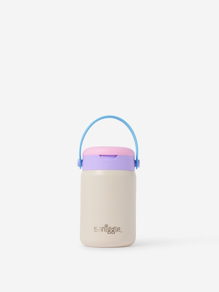 Smiggle Pink Smiggler Large Food Flask Lunch Bag - Image 1 of 3 Smiggle Pink Smiggler Large Food Flask Lunch Bag - Image 1 of 3