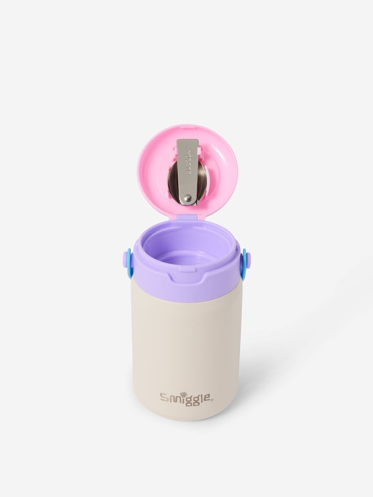 Smiggle Pink Smiggler Large Food Flask Lunch Bag - Image 2 of 3 Smiggle Pink Smiggler Large Food Flask Lunch Bag - Image 2 of 3