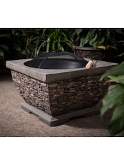 Callow Multi Garden Outdoor Premium Square Fire Pit - Image 1 of 4