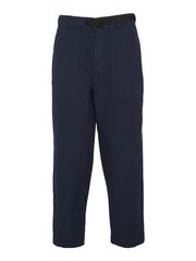 Barbour® Navy Tapered Fit Grindle Twill Utility Trousers - Image 7 of 8