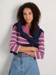 Lila - Seasalt Cornwall Matrosenshirt - Bild 1 von 5