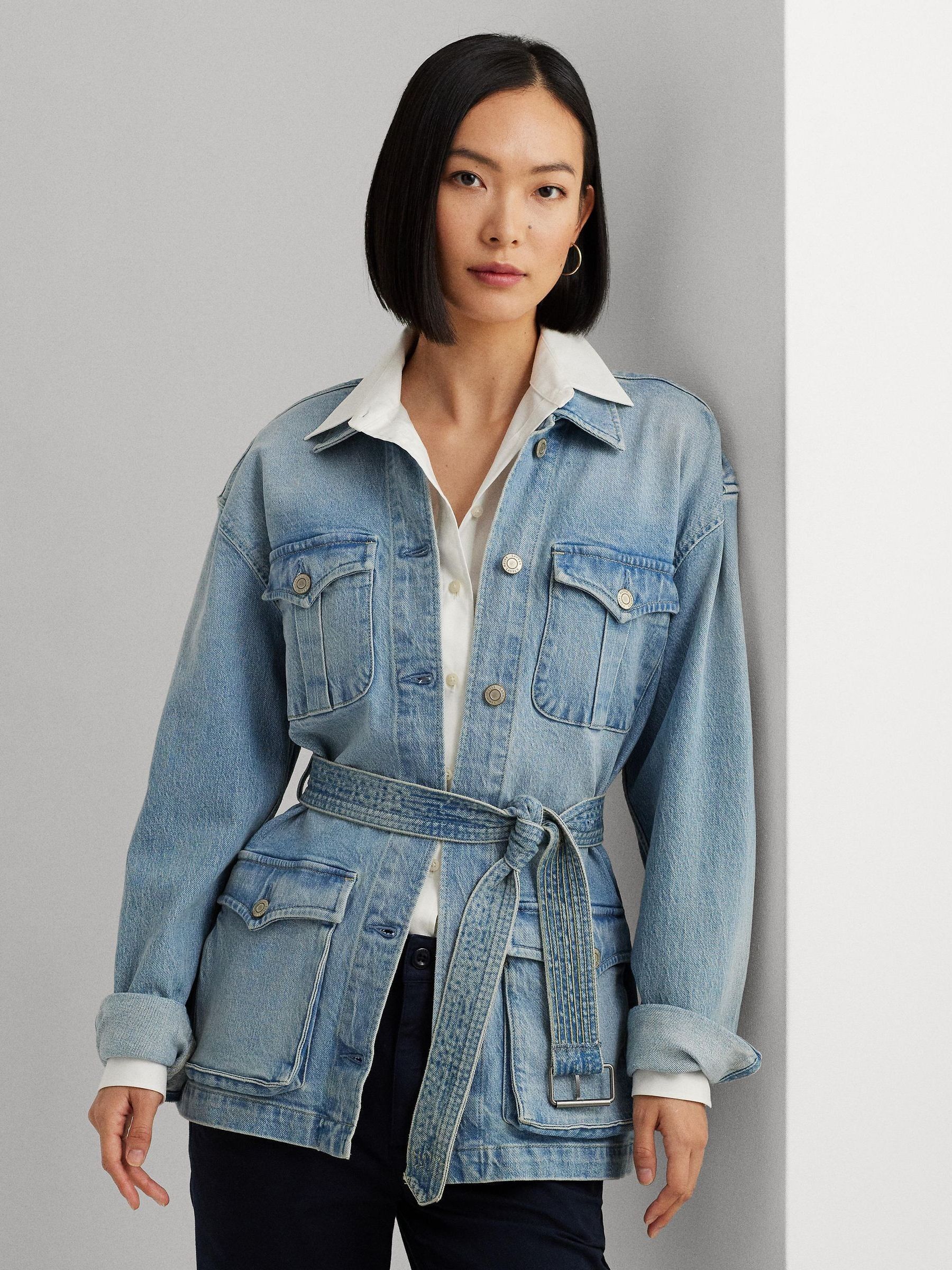 Ralph lauren light blue jacket store