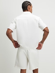 River Island White Del Maar Pull On Shorts - Image 2 of 4