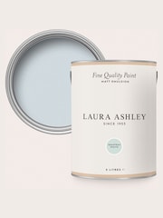 Laura Ashley Seaspray Blue White Matt Emulsion 5LT Paint - Image 3 of 4