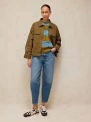 White Stuff Green Jade Embroidered Jacket - Image 3 of 6
