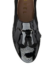 Ravel Black Patent Slip On Shoes - Image 3 of 4