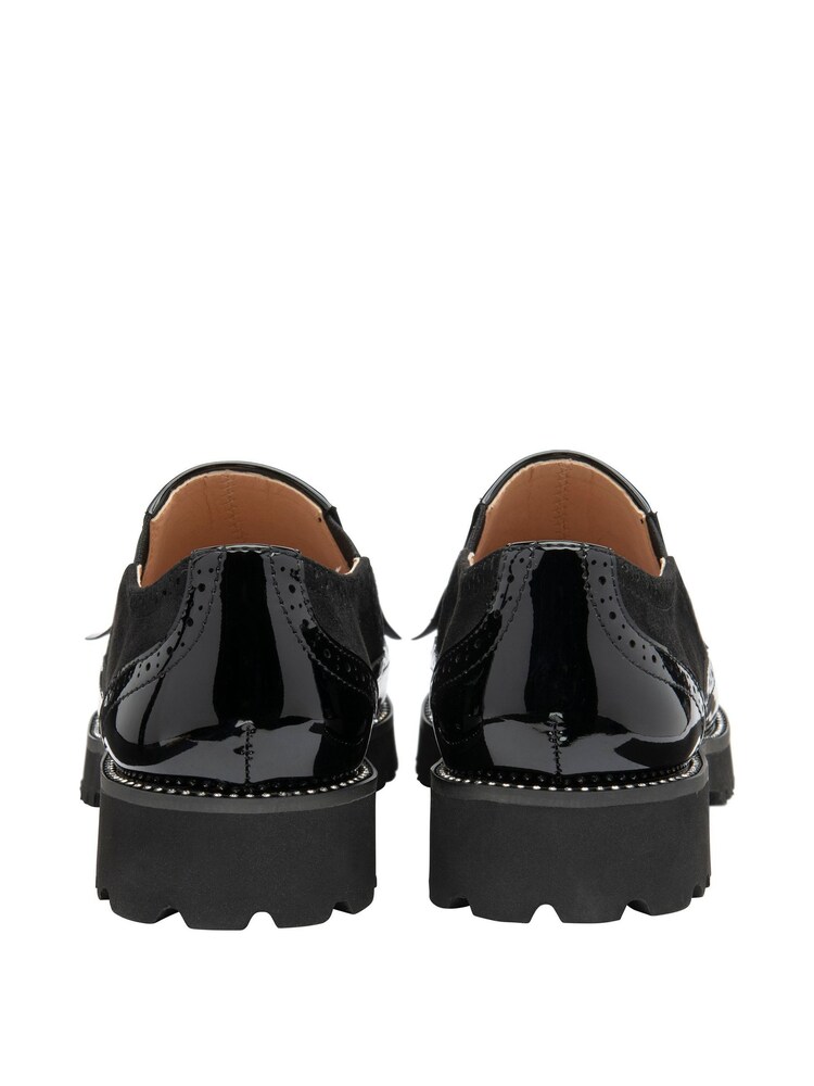 Ravel Black Patent Slip On Shoes - Image 4 of 4 Ravel Black Patent Slip On Shoes - Image 4 of 4