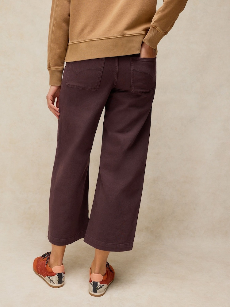 White Stuff Tia Wide Leg Crop Jeans - صورة 2 من 6 White Stuff Tia Wide Leg Crop Jeans - صورة 2 من 6