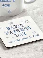 Personalised Fathers Day Mug & Coaster Set by Loveabode - Image 3 of 4