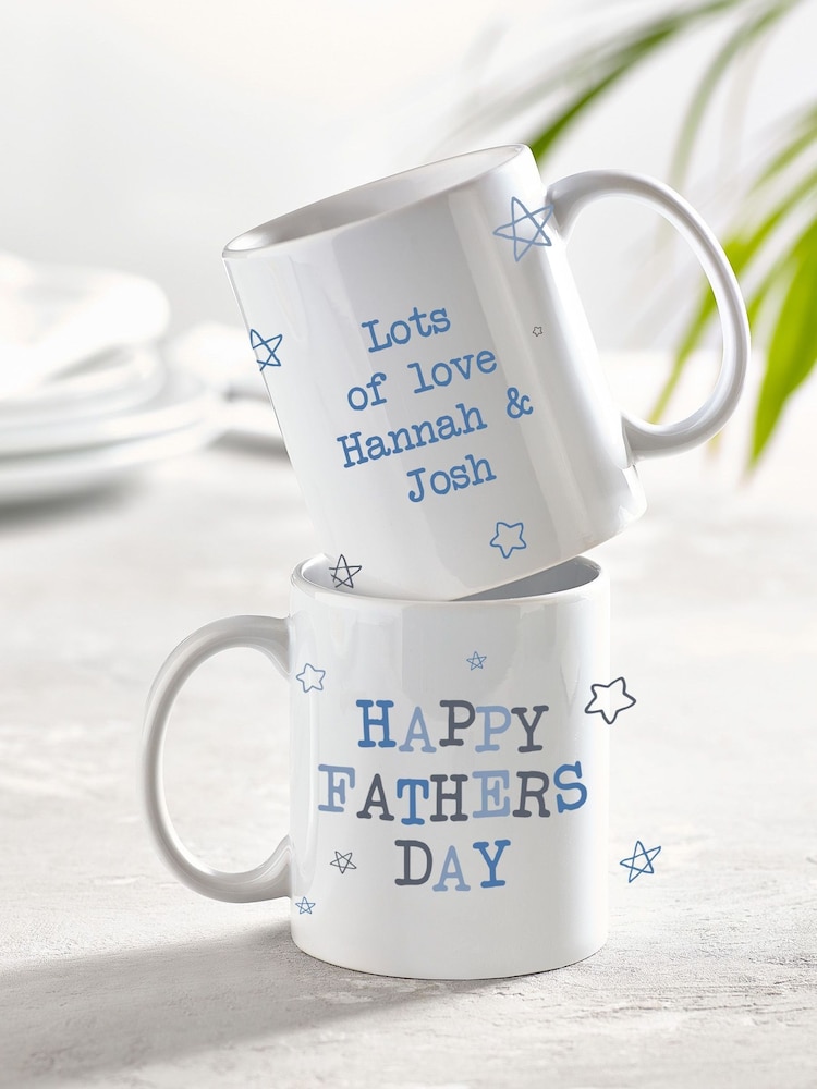Personalised Fathers Day Mug & Coaster Set by Loveabode - Image 4 of 4 Personalised Fathers Day Mug & Coaster Set by Loveabode - Image 4 of 4
