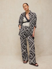 White Stuff Black Penny Beach Trousers - Image 3 of 6