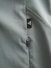 Slate Grey Active Woven Bomber Gilet - Image 12 of 12