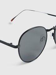 River Island Black Round Sunglasses - Image 3 of 4