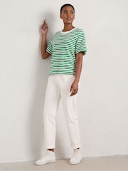 Seasalt Cornwall White Waterdance Trousers - Image 3 of 7