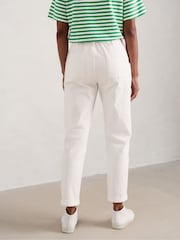 Seasalt Cornwall White Waterdance Trousers - Image 5 of 7