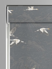 Laura Ashley Grey Animalia Made to Measure Roman Blind - Image 3 of 7