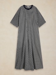 White Stuff Blue Tierney Jersey T-Shirt Dress - Image 5 of 6