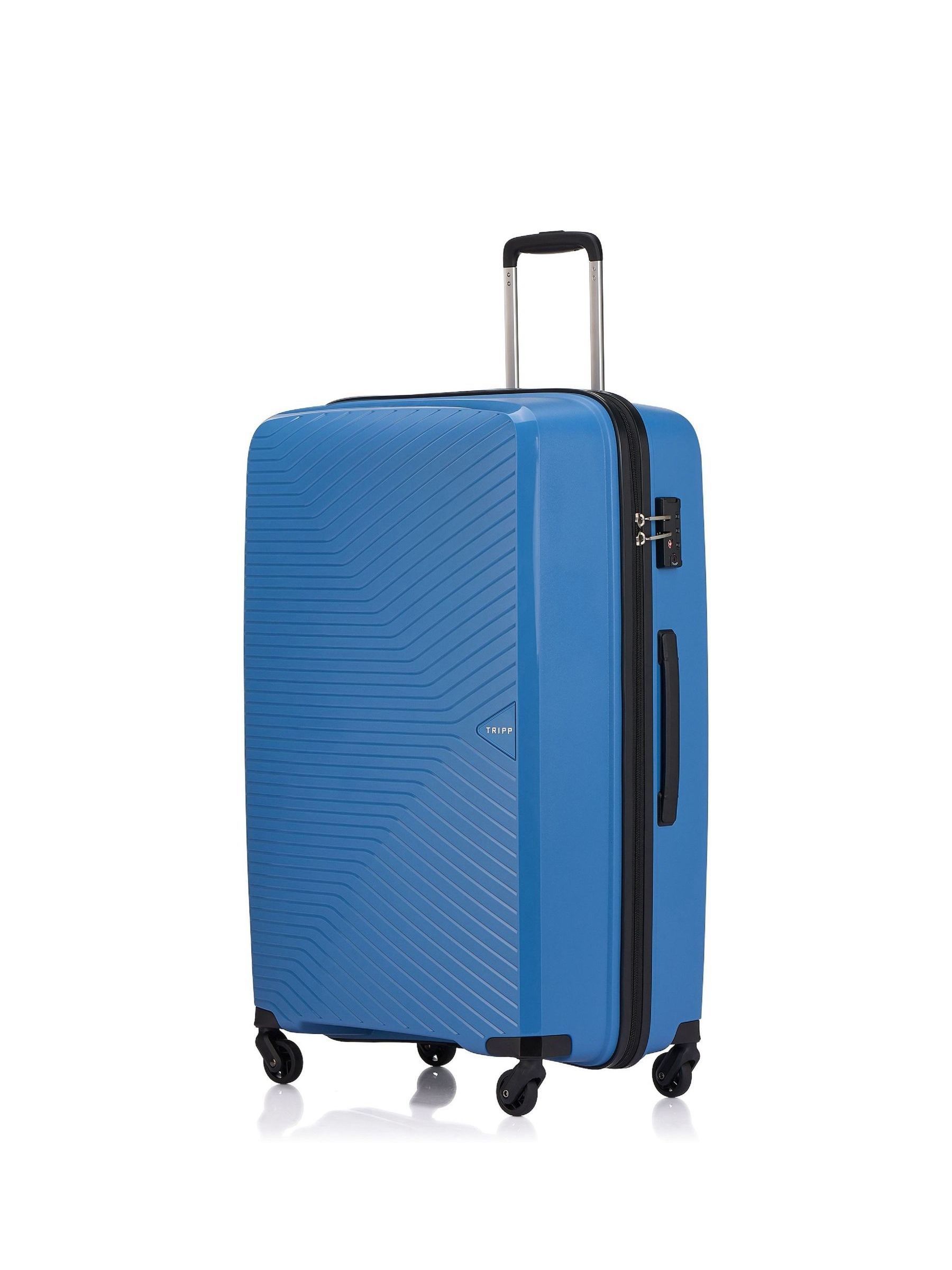 Buy Tripp Sky Blue Large Chic 4 Wheel 77cm Suitcase from the Next UK online shop