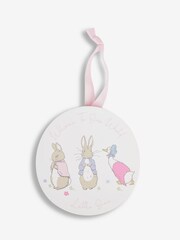 JoJo Maman Bébé Beatrix Potter Welcome To Our World Plaque - Image 3 of 4