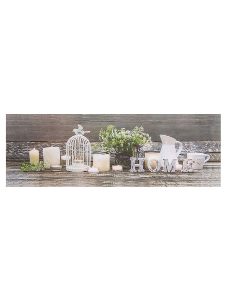 Art For The Home Grey Love LED Wall Art - Image 1 of 2