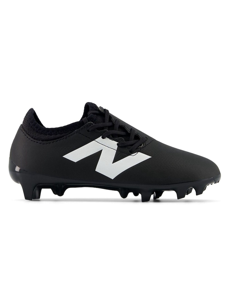New Balance Black Kids Furon Firm Ground Football Boots - Image 1 of 6