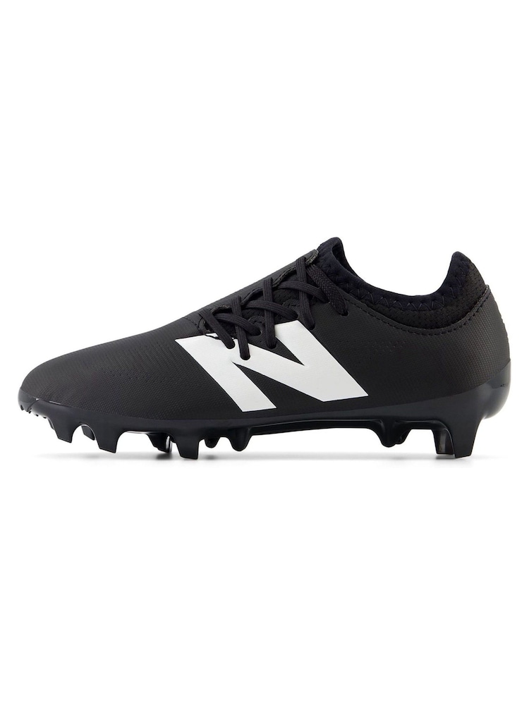 New Balance Black Kids Furon Firm Ground Football Boots - Image 2 of 6