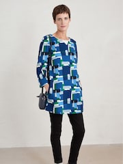 Seasalt Cornwall Blue Zora Tunic - Image 2 of 5