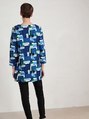 Seasalt Cornwall Blue Zora Tunic - Image 3 of 5
