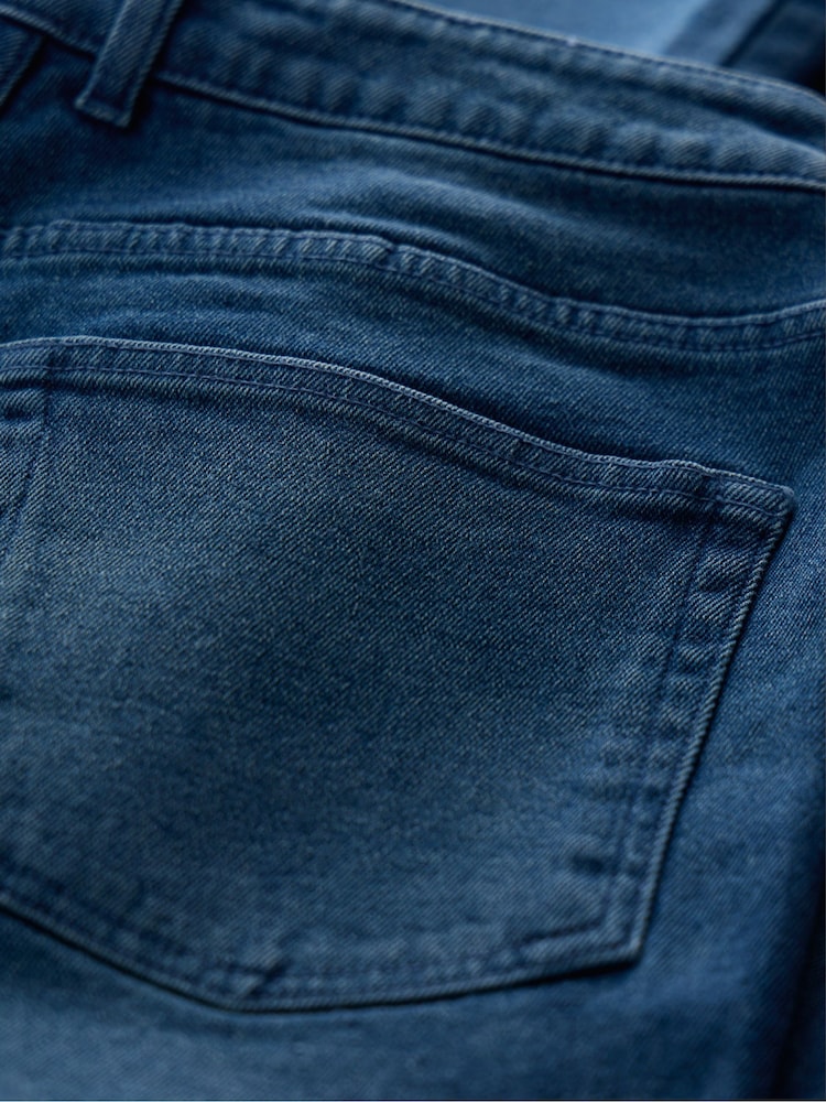 Seasalt Cornwall Blue Trenow Cove Straight Leg Jeans - Image 5 of 5