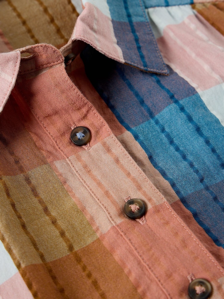 White Stuff Pink Orla Pop Over Shirt - Image 5 of 5 White Stuff Pink Orla Pop Over Shirt - Image 5 of 5