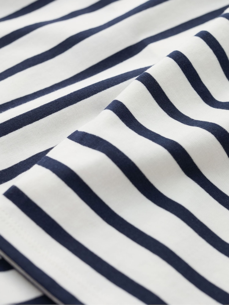 Seasalt Cornwall White/Blue Sailor Top - Image 5 of 5