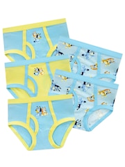 Character Blue 100% Cotton Underwear 5 Pack - Image 1 of 4