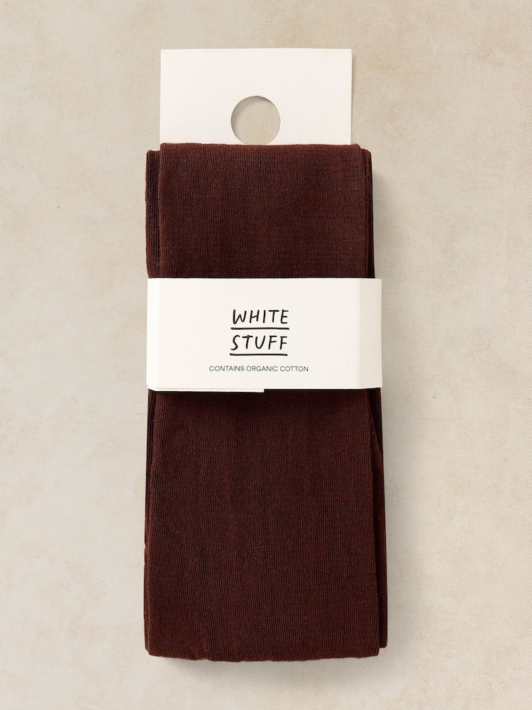 Collants White Stuff Patty unis - Image 2 de 2