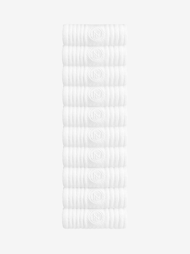 Blanco - Regular - Pack de 10 pares de calcetines deportivos con planta acolchada - Imagen 2 de 4